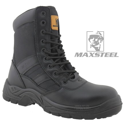 UK Men Safety Shoes Trainers Steel Toe Work Boots Protective Hiking Sneakers J1 