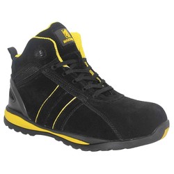 NEW MENS LIGHWEIGHT SAFETY STEEL TOE CAP WORK BOOTS ANKLE HIKER LACE UP SHOES TRAINERS